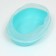 Cat toilet rounded with a side and a scoop 38 x 28 x 15 cm, blue