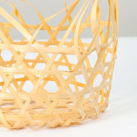 Wicker basket, 16x13x8/16, bamboo-2
