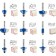 Set of milling bison 28796-H30, profile, wood, 30 pcs.