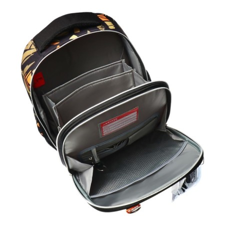Frame backpack 38 x 29 x 17, Devente Choice Lite 17l, T-Rex, black 7033425-7
