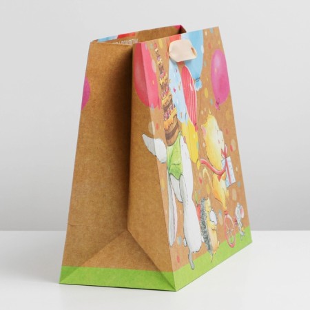 Package Gift Craft horizontal, packaging, "kids", ml 23 x 27 x 11.5 cm-2