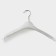 Shoulders - clothing hanger, 38 × 23 cm, transparent color
