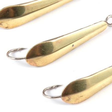 Vertical spinning "Yaman" clopik, size 25 mm, 1.7 g, brass color-1