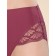 Female cowards, size 48, burgundy color