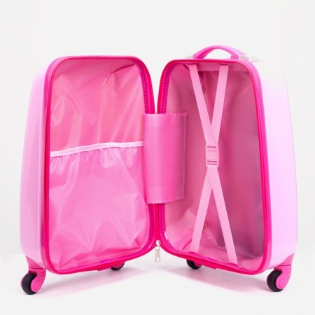 Baby suitcase 27 l (XS), lightning department, pink color-3