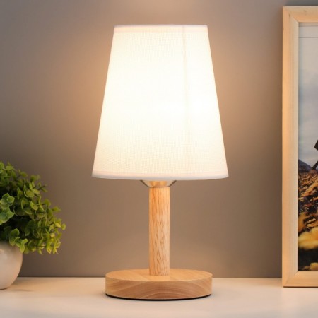Bordeaux table lamp E27 40W white 14x14x30 cm Risalux-1
