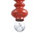 Bayerlux lamp "Scandy" LED 6W 4000K Red 12x12x37-205cm