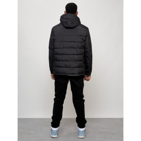 Male spring jacket, size 58, black color-12
