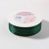 The tape is decorative, nylon/satin, with lurex, 25 mm, 18 ± 1 m, emerald color