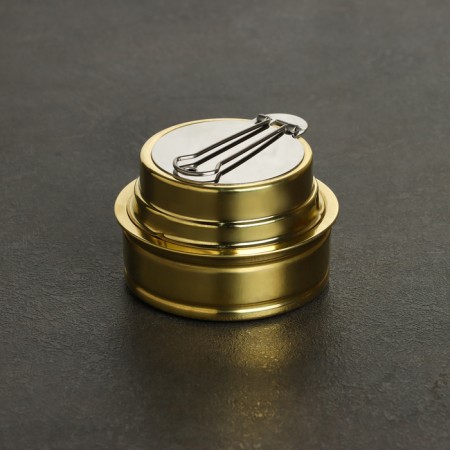Alcohol, tourist burner, 7.4 x 4.6 cm