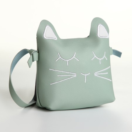 Baby bag on magnet, green color