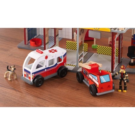 Game set Deluxe Fire and Rescue Station-4