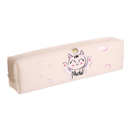 School pencil case with a zipper "cat", mix-6