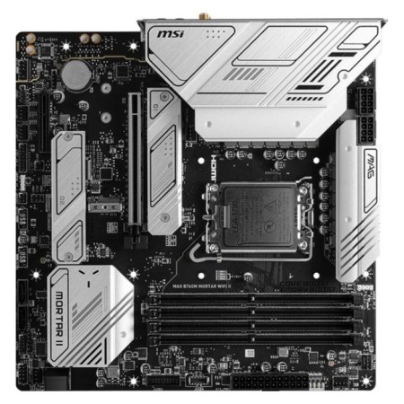 MSI MSI MSI MAG B760M Mortar WiFi II SOC-1700 Intel B760 4XDDR5 MATX AC`97 8ch (7. 106498