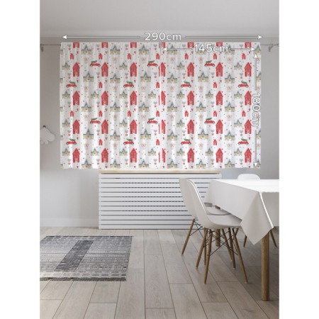 Photostes "New Year's troubles", oxford, size 145x180 cm, 2 pcs