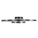 Causteen with PDU "Mener" LED 142W black and gold 81x61x16 cm Bayerlux