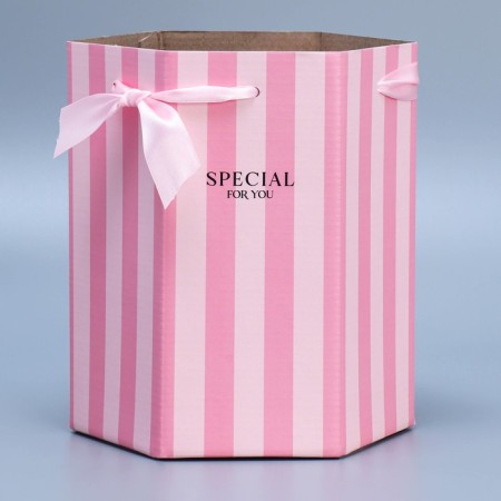 Carriage Folding hexagon "only for you", 17 × 14.8 × 19.5 cm-1