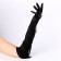 Carnival accessories with fringe, black color