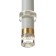 Suspension lamp "Regent" LED 5W 4000k white 3.3x3.3x30-130cm