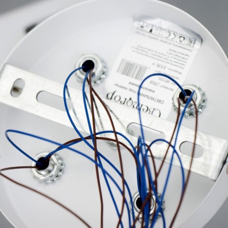 Svetogor chandelier "move" 8x60W E27 white-9