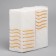 Set of candles "5 element", 5.3x4x15 cm, white