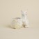 Sl Home "Forest Rabbit", 17.5 × 13 × 16.8 cm, white color