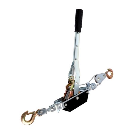 The winch lever tundra, double ratchet wheel, thrust 2 t (rise 0.8 t), cable 3.6 meters
