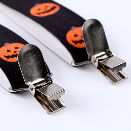 Carnival suspenders "Funny pumpkin"-12