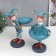 Souvenir Polystone stand "Baby in a costume costume" Blue 32x18.5x18.5 cm