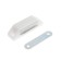 Magnet furniture tundra M002P, 60x13 mm, medium, transparent, 1 pc.