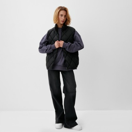 Women's vest at the lightning collorista, Black color, rr 46-1