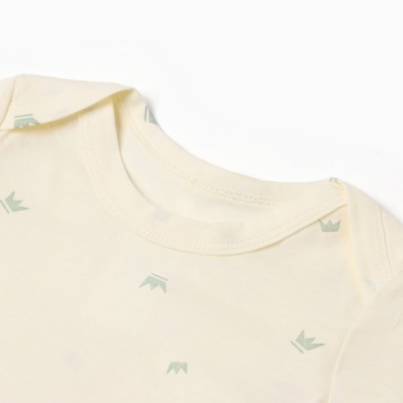 Children's Minaku T-shirt, Milk color, height 80-86 cm-7