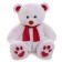 Soft toy "Bear Kelvin" White, 90 cm
