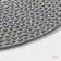 Set of serving napkins on the table "Ray", 4 pcs, d = 38 cm, color gray color