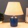 A Aselina table lamp E27 40W blue 30x30x43 cm Risalux