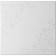 Ceiling plate "Flower pattern", silver color