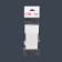 Fiberglass for nail extension, 8 × 4 cm, 10 sheets, white color