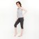 Female homemade set (T -shirt and breeches), gray color, size 54
