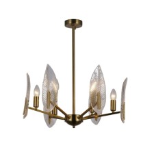 Ceiling light Gerhort G11068/6Cop+CL, 6x60W, E14, 60x60x60 cm, bronze color