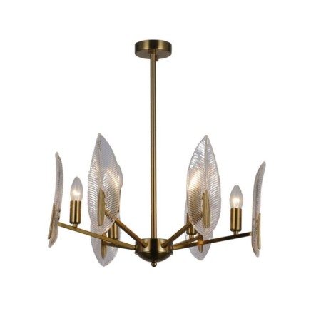 Ceiling light Gerhort G11068/6Cop+CL, 6x60W, E14, 60x60x60 cm, bronze color