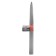 Chisel of pik -shaped scrap, reinforcing steel, without a handle, 200 mm