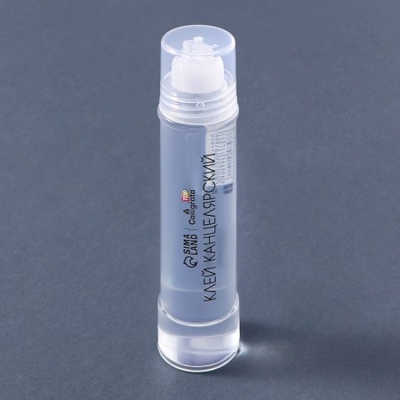 Chancellery glue 50 grams "Calligrata" with a thick, with silicone applicator