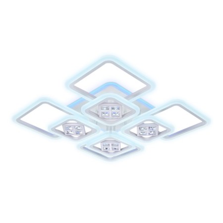 LED ceiling LED with Ambrella Light, Ice, FA289, 8XLED, 176 W, 13200LUM, 3000-6400K, white color.-2