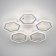 LED LED LED RIVOLI NANCY 6111-101 100W, LED, 2800K-6200K