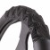 The steering wheel “Autoprofi”, eco-leather, 2 voluminous inserts for grip, black/gray, size m, 37-39 cm
