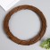 Ring Roadan for manufacturing a dream catter "dark brown" d = 25 cm