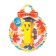 Medal "September 1. Happy Knowledge Day!" leaves, 11x9.0 cm