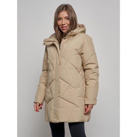 Winter jacket, size 50, light brown color-7