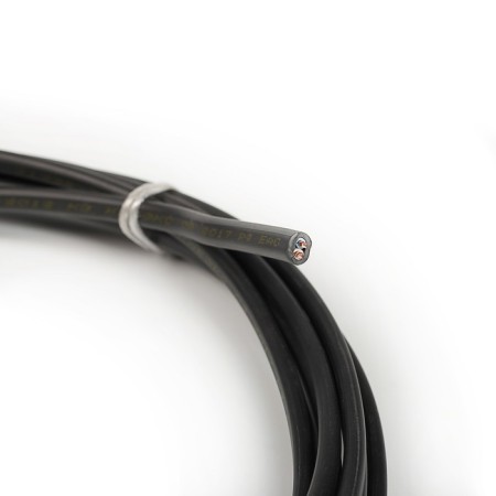 Cable "KabEX", VVG-PNG (A) -LS, 2x1.5 mm2, 5 m, flat, GOST-1