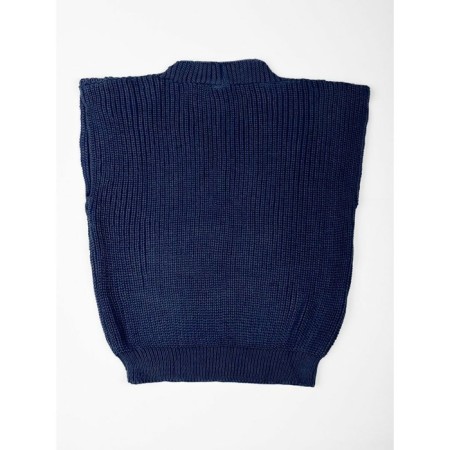 Жилет для девочки Amarobaby Knit, рост 128 см, цвет синий-18
